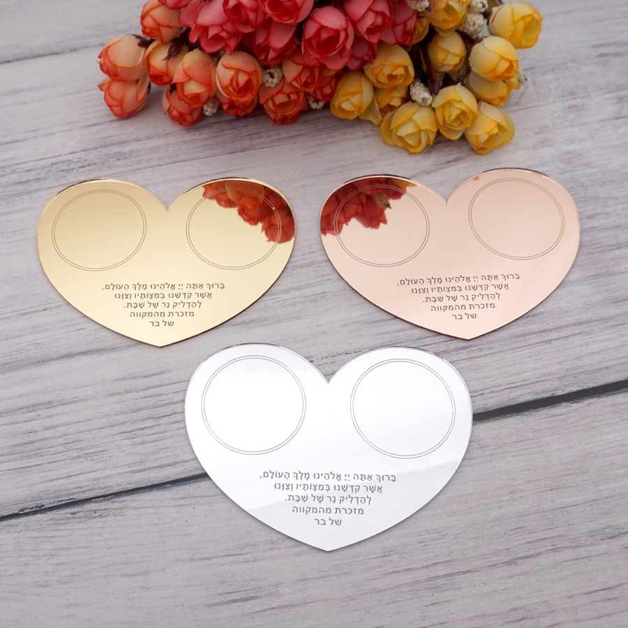 Personalised Candle Label - Gepersonaliseerde bruiloft tafel decor aangepaste gebed