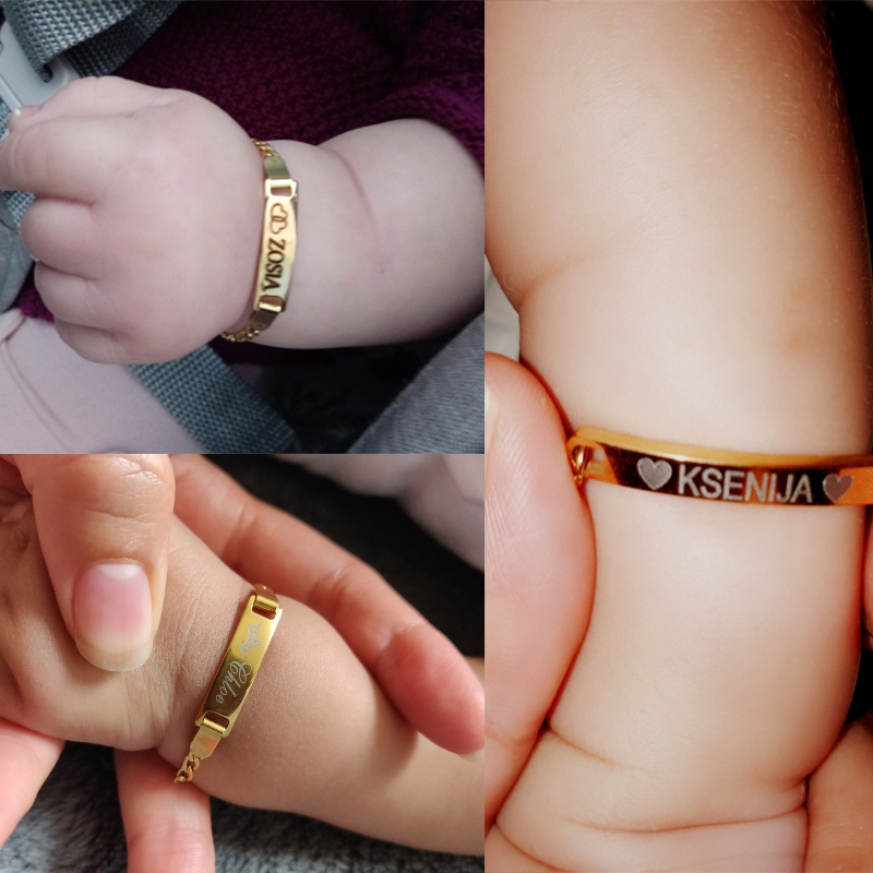 Vnox Pas babynaam armbanden vo - Coordinates Bracelet recensie en prijs