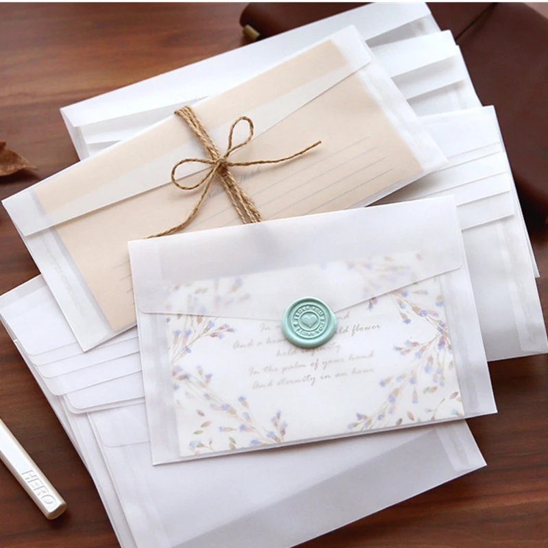 A5 A6 Zwavelzuur papier doorsc - Wax Seal Letter Kit recensie en prijs