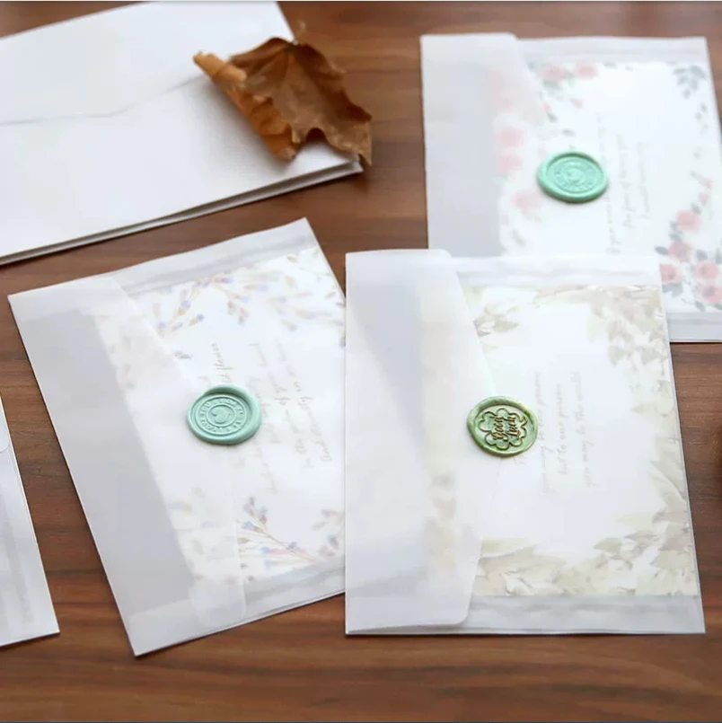 A5 A6 Zwavelzuur papier doorsc - Wax Seal Letter Kit recensie en prijs