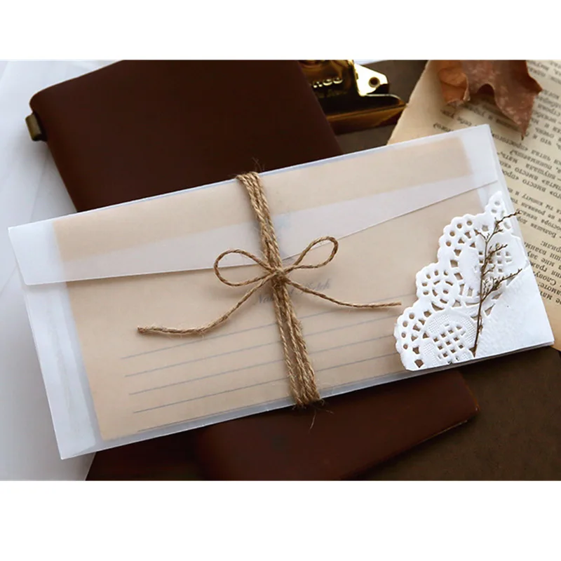 A5 A6 Zwavelzuur papier doorsc - Wax Seal Letter Kit recensie en prijs