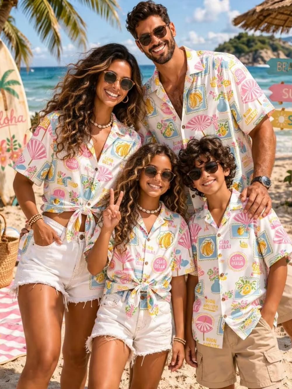 Zomer Heren Familiekleding Str - Family Tree Print recensie en prijs