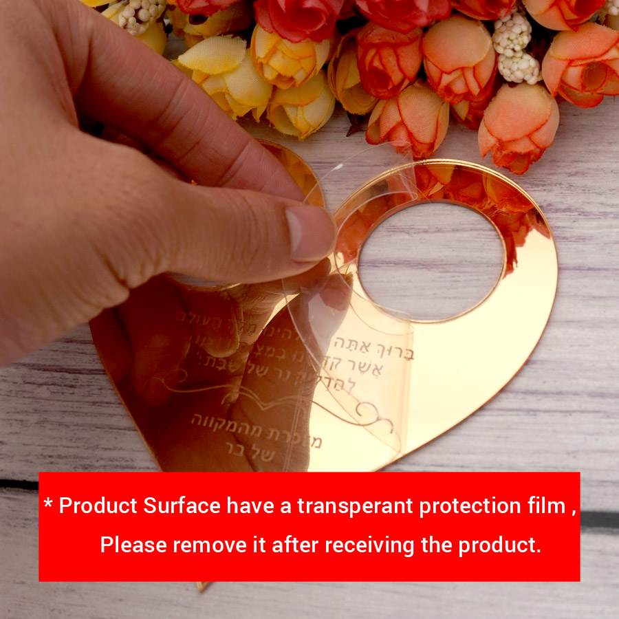 Acryl Spiegel Aangepaste Tekst - Personalised Candle Label recensie en prijs